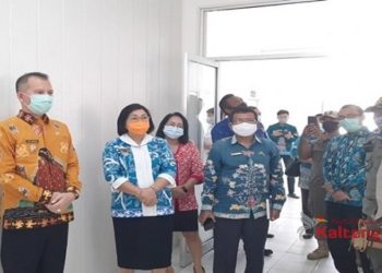 Bupati Gumas Resmikan Gedung Ruang Isolasi COVID-19