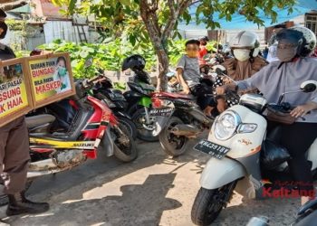 Polsek Kapuas Timur Operasi Yustisi Penegakan Prokes
