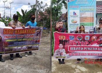 Polisi Terus Ingatkan Masyarakat Larangan Karhutla dan Pungli