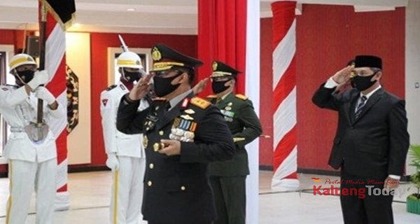 Sekda kalteng Hadiri Secara Virtual HUT Bhayangkara Ke-74