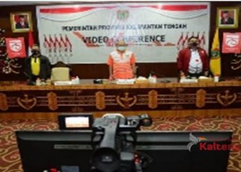 Sekda Hadiri Puncak Haornas Ke-37 Secara Virtual