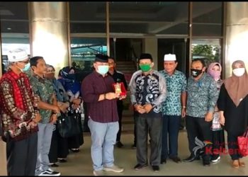 DPRD Murung Raya Sambut Kunker DPRD HSU Tentang Penegakan Hukum Disiplin Prokes
