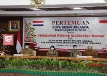 Dubes Belanda Temu Keluarga Korban Kecelakaan Sebangau