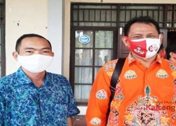 Ketua KPU dan Bawaslu Gumas Umumkan Miliki Hubungan Keluarga Dengan Tim Kampanye