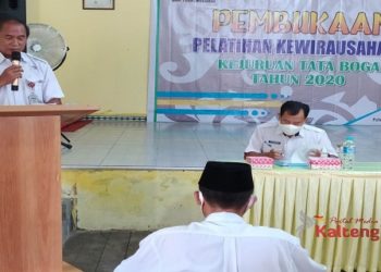 Disnakertrans Pulpis Gelar Pelatihan Kewirausahaan