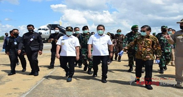 Dua Wakil Menteri RI Melakukan Kunjungan Kerja Untuk Pengembangan Food Estate Di Kalimantan Tengah
