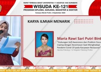 Wanita Dayak Anak Wartawan Ini Terima Penghargaan 'Tesis Menarik Versi Media'