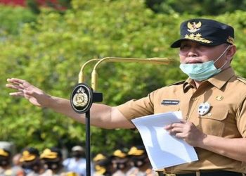 Gubernur Kalteng Pimpin Apel Gabungan Penanggulangan Karhutla