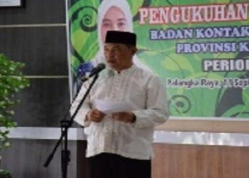 Sekda Hadiri Pengukuhan Pengurus BKMT Kalteng 2020-2025