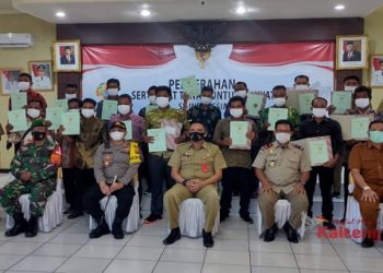 1.913 Sertifikat Tanah Diberikan Kepada Masyarakat Barsel