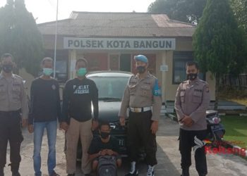 Pelaku Penggelapan Mobil Ditangkap Polsek Kota Besi