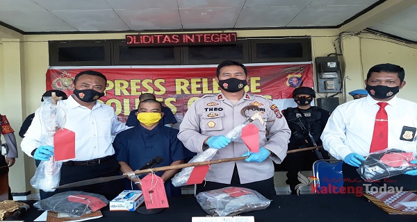 Selama Oktober Polres Gumas Ungkap Tiga Kasus Berbeda