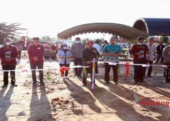 Bupati Seruyan Resmikan Pasar Induk 69 di Bangkal