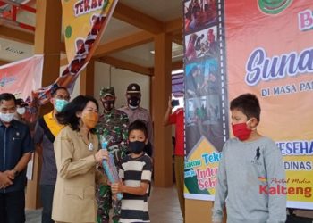 100 Anak Ikuti Sunatan Massal Dinkes Pulang Pisau