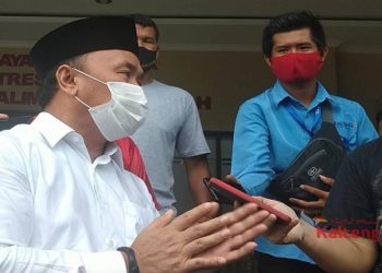 Sugianto Sabran Laporkan Dua Akun Medsos Ke Ditreskrimsus Polda Kalteng