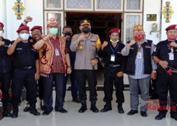 Kapolres Mura Dan DAD Bahas Soal Ritual Adat dan Hukum Adat