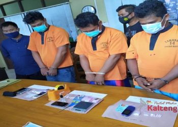 Gunakan Sabu, Tiga Warga Buntok Diringkus Polisi