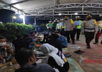 Ciptakan Kamtibmas, Polres Barsel Gelar Patroli Berskala Besar