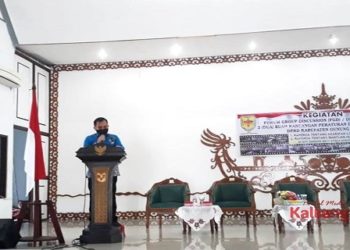 Bapemperda DPRD Gumas Menggelar Diskusi Publik