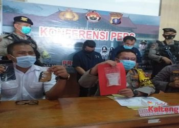 Peredaran 1 Ons Sabu Asal Jakarta Digagalkan Polres Kotim