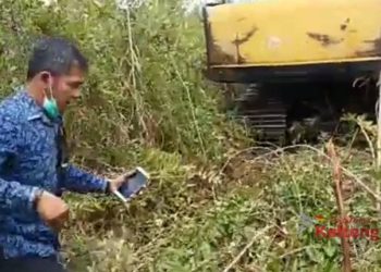 Aktivitas Galian C Diduga Menggarap Lahan Kuburan di Serahkan Ke Pemkab dan Penegak Hukum