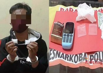 Bawa 10,07 Gram Narkoba, Seorang Pemuda Ditangkap Polisi