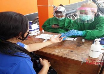KPU Gumas Rapid Test 3.000 Lebih Penyelenggara Pilkada