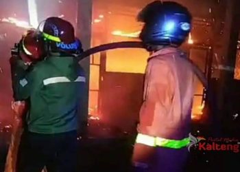 Dini Hari, SMP 8 Palangka Raya Terbakar
