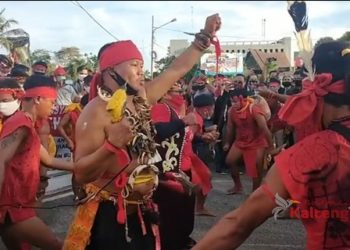 Aliansi Ormas Dayak Se- Kalteng Tolak FPI
