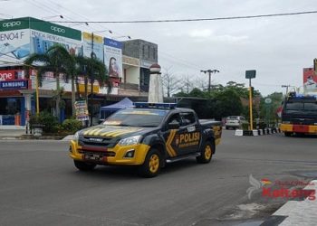 Polres Kotim Lakukan Penyemprotan Disinfektan