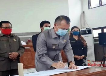 Bupati Gumas: Penyusunan APBD 2021 Berpedoman Permendagri
