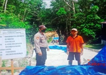 Polsek Kurun Awasi Penggunaan Dana Desa