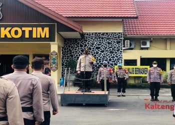 Polres Kotim Gelar Apel Siaga