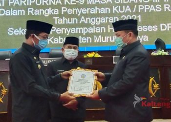DPRD Mura Terima KUA PPAS RAPBD TA 2021