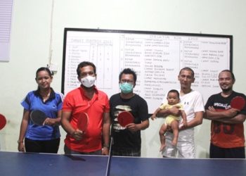 Legislator Gumas Dukung Pembentukan Komunitas Tenis Meja