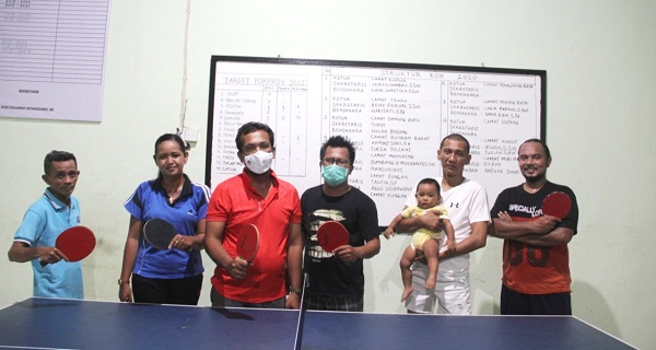 Legislator Gumas Dukung Pembentukan Komunitas Tenis Meja
