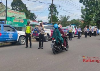  Cegah Aksi Negatif di Jalan, Polres Kotim Giatkan Patroli