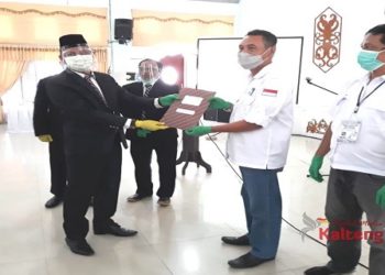 Paslon Ben-Ujang Menang Telak di Gunung Mas