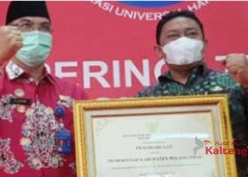 Kabupaten Pulang Pisau Terima Penghargaan Peduli HAM