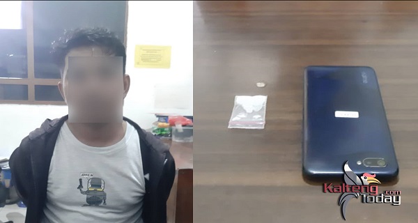 Pemuda Kotim Diciduk Akibat Keterlibatan Sabu