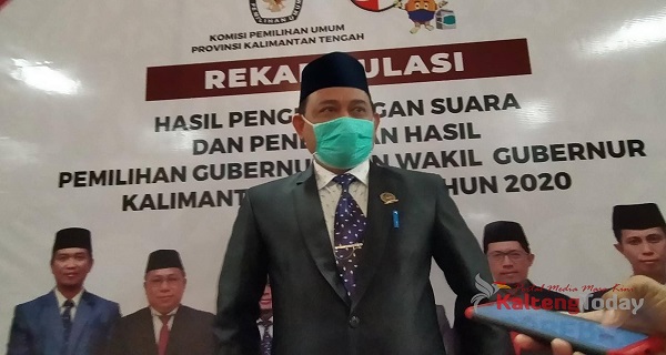 Pleno KPU: Sugianto Sabran - Edy Pratowo Menangi Pilgub Kalteng
