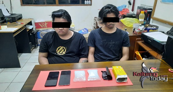 Polres Kotim Amankan 2 Pemuda Beserta 1,5 Ons Sabu