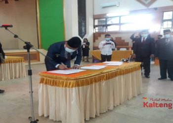 Bupati Barsel Lantik 102 Pejabat Baru