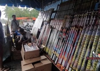 Perayaan Tahun Baru Dilarang, Pedagang Kembang Api Mengaku Omzet Turun Drastis