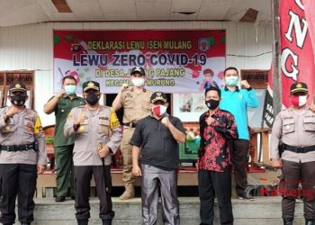 Desa Juking Pajang Ditetapkan Sebagai ‘Lewu Isen Mulang Zero Covid-19’