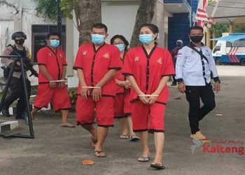 Ribuan Gram Sabu dan Pil Ekstasi Jaringan Kalbar Dimusnahkan