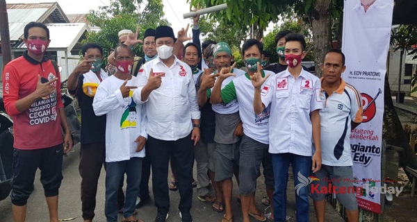 Kunjungi Kapuas, Calon Wagub Edy Pratowo Optimis Pertanian Masyarakat Meningkat