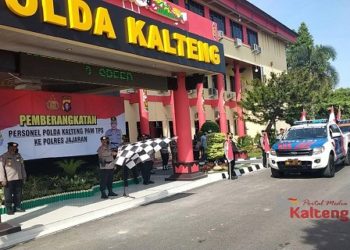 Ratusan Polisi Disebar Untuk Amankan Pilkada di Kalteng