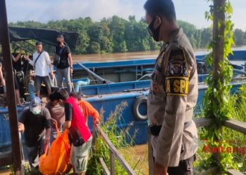 Kapten Kapal Sedot Pasir Tewas Mengapung di Sungai Kahayan
