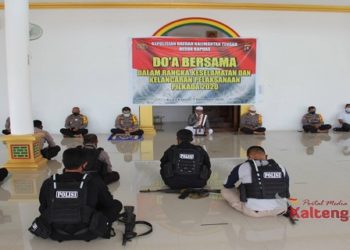 Doa Bersama Demi Kelancaran Pilkada Kalteng 2020